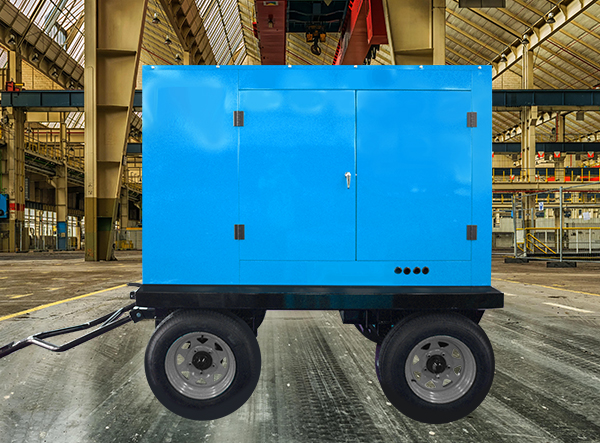 玉柴800kw移動拖車柴油發(fā)電機組